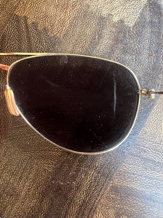 Paul smith Classic Aviator Sunglasses in Gold with Dark Lenses main image 7